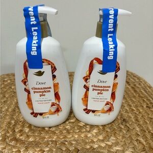 Dove Cinnamon Pumpkin Pie Hand Soap - Limited Edition White